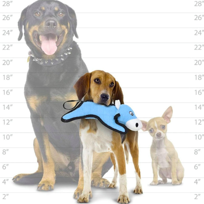 Tuffy Barnyard Cow Junior – Tough Dog Plush Toy