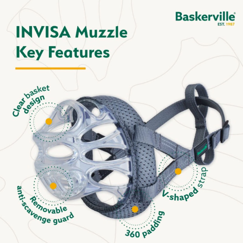 Baskerville Invisa Muzzle by Company of Animals