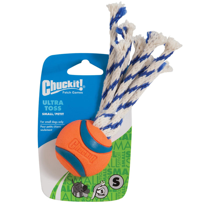Chuckit! Ultra Toss Launcher Compatible Rubber Ball with Rope
