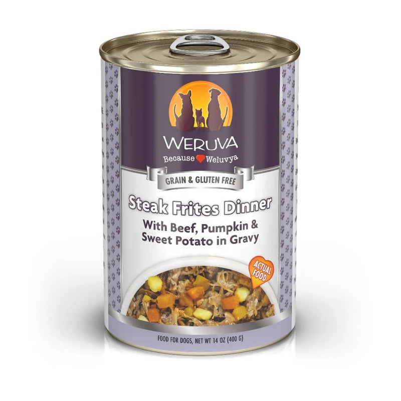 Weruva Steak Frites Grain-Free Canned Dog Food