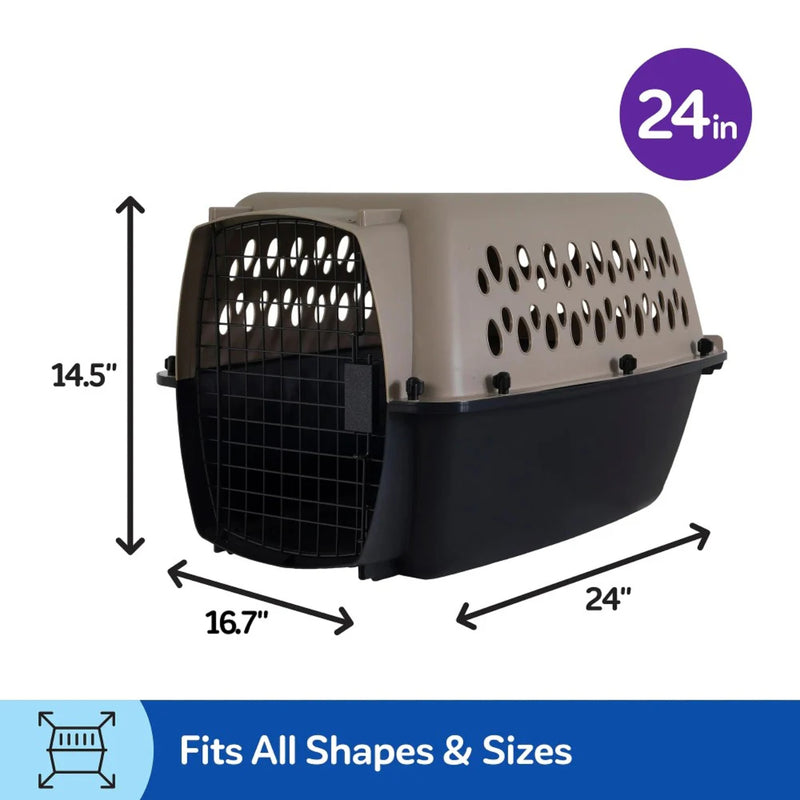 Petmate Vari Kennel – Airline Approved Dog Crate for Travel & Training