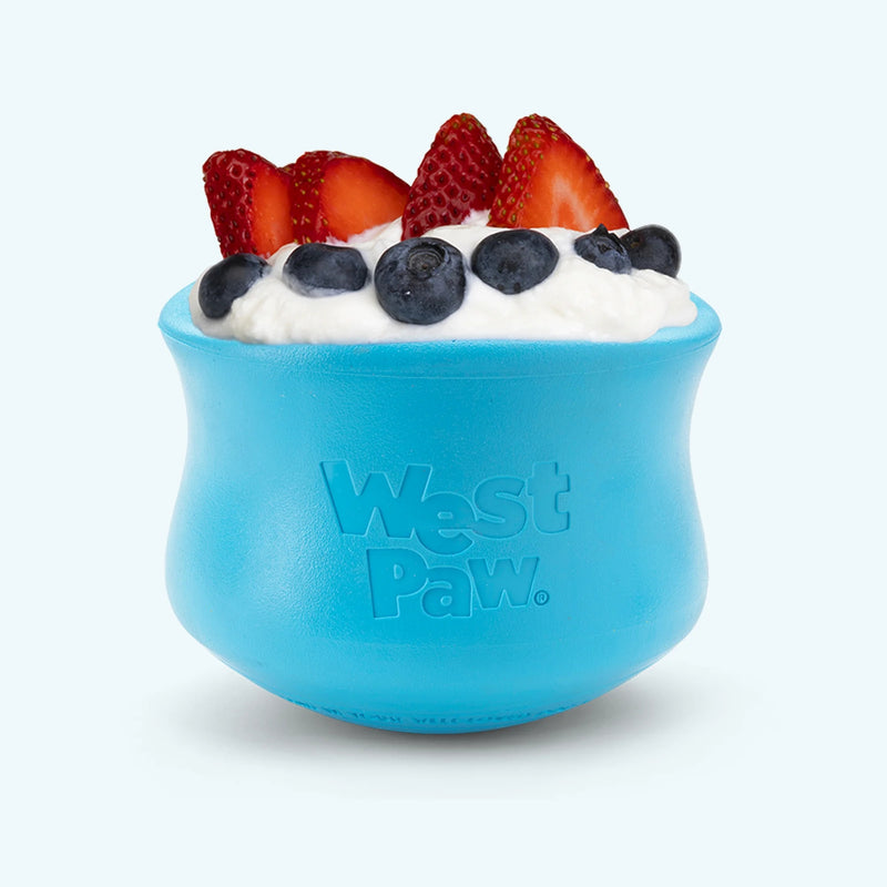 West Paw Zogoflex Toppl® - Fill, Freeze & Treat Puzzle Toy