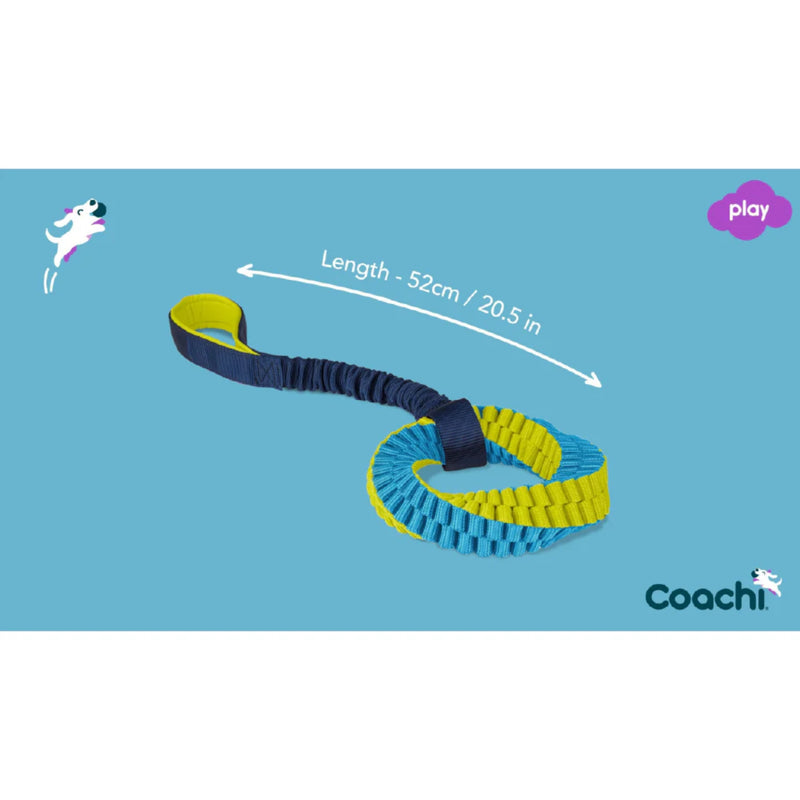 Company of Animals Coachi Tuggi Helix Bungee Tug Dog Toy