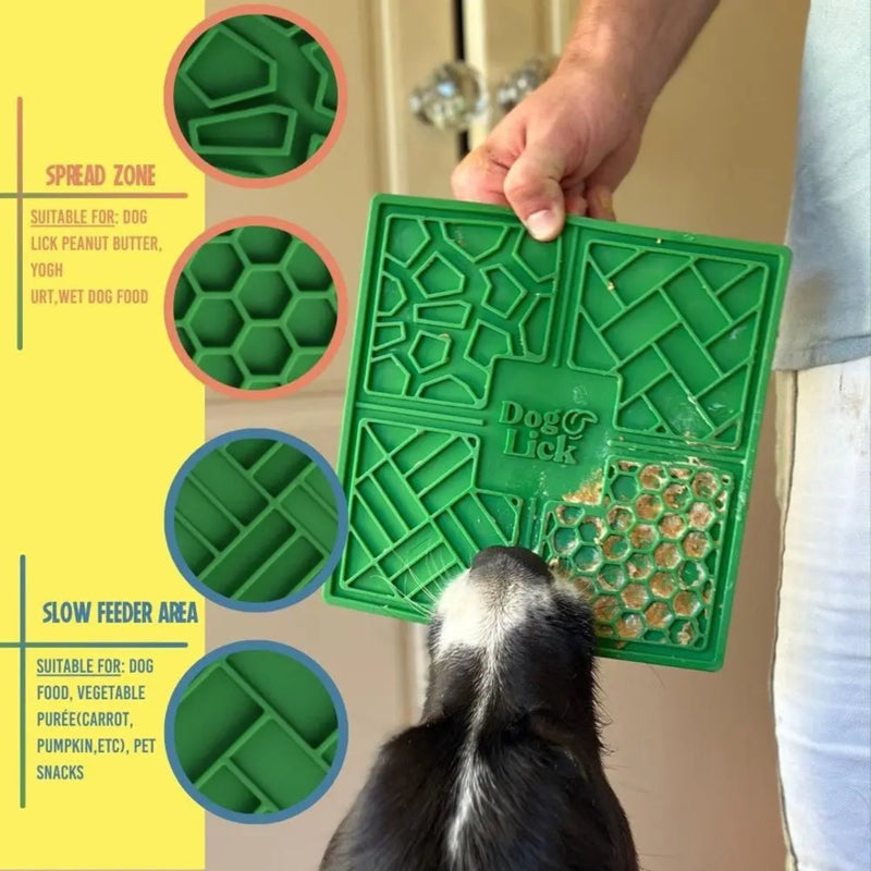 Dog Lick Lick Mat – Stress Relief & Slow Feeder