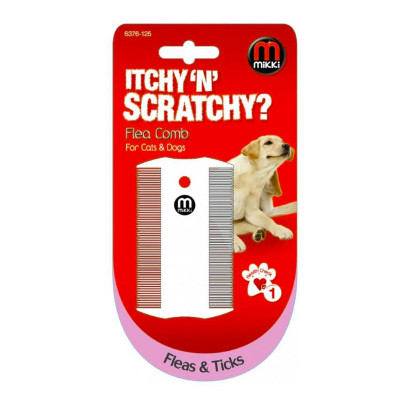 Mikki All Plastic Flea Comb