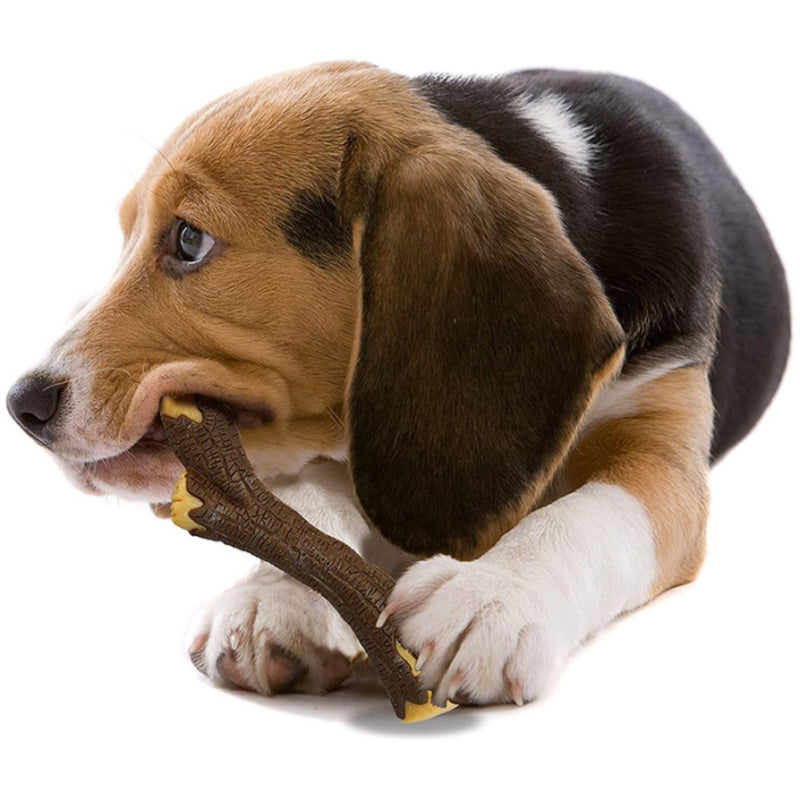 Nylabone Natural Alternatives Extreme Chew Wooden Stick Dog Toy - Bacon Flavour