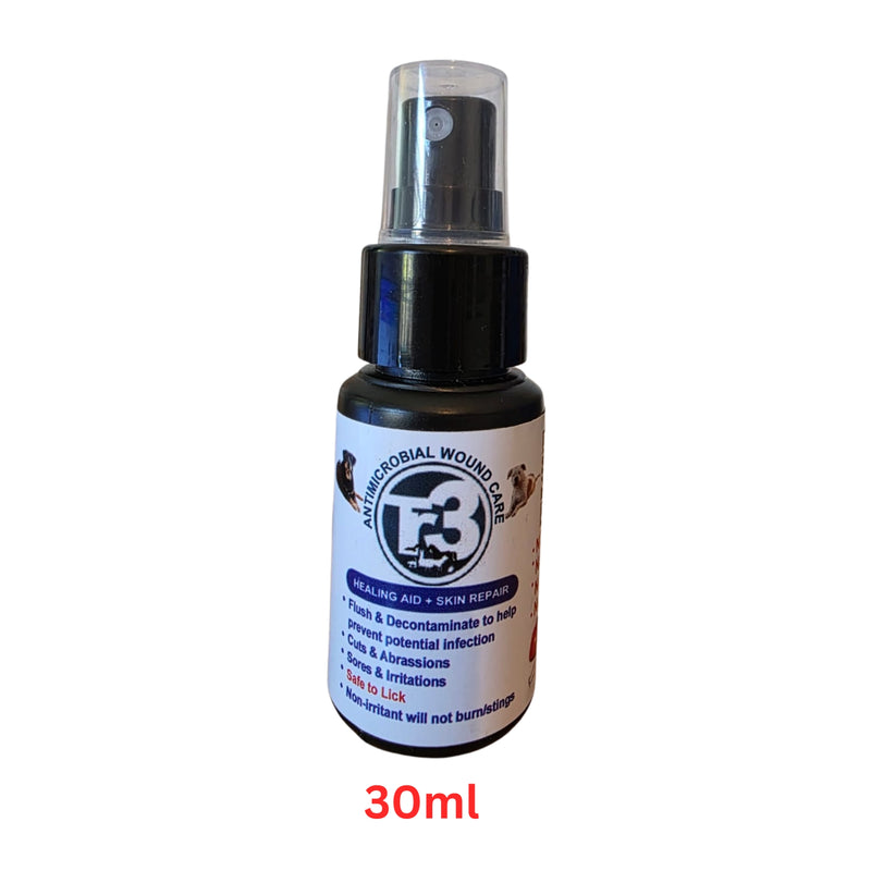 TR3 Antimicrobial Wound Spray – Colloidal Silver Topical Spray for Pets