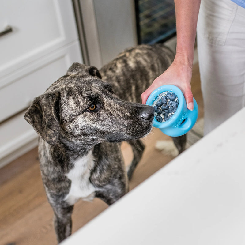 West Paw Zogoflex Toppl® - Fill, Freeze & Treat Puzzle Toy