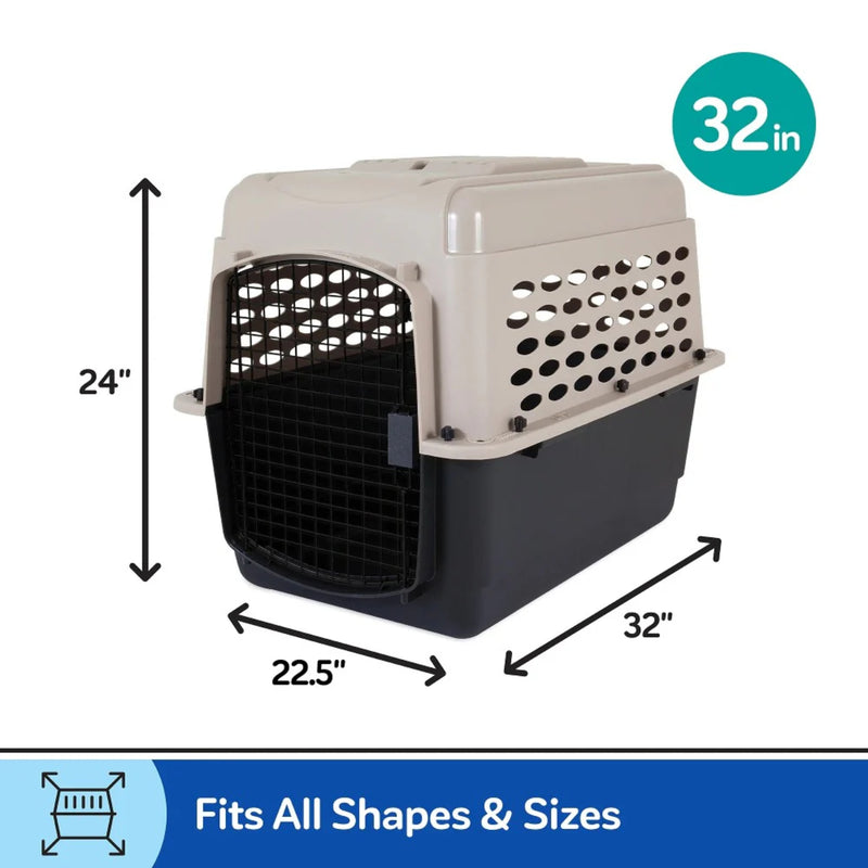 Petmate Vari Kennel – Airline Approved Dog Crate for Travel & Training