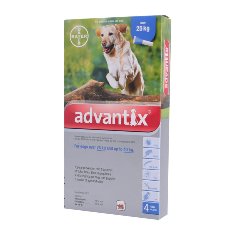 Advantix Spot-On Flea & Tick Treatment for Dogs – Medium to XL Sizes