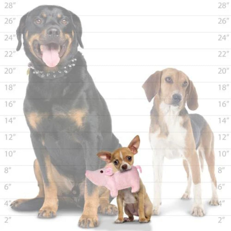 Mighty Farm Piglet Plush Dog Toy