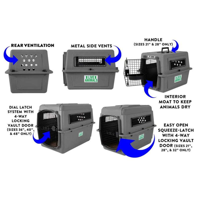 Petmate Sky Kennel – IATA-Compliant Airline Pet Carrier