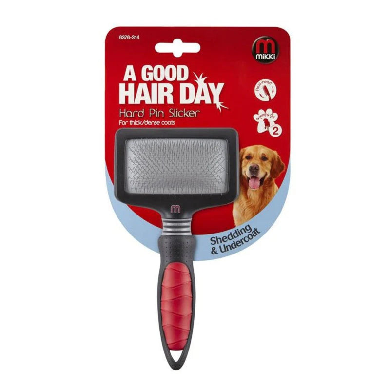 Mikki Hard Pin Slicker Brush