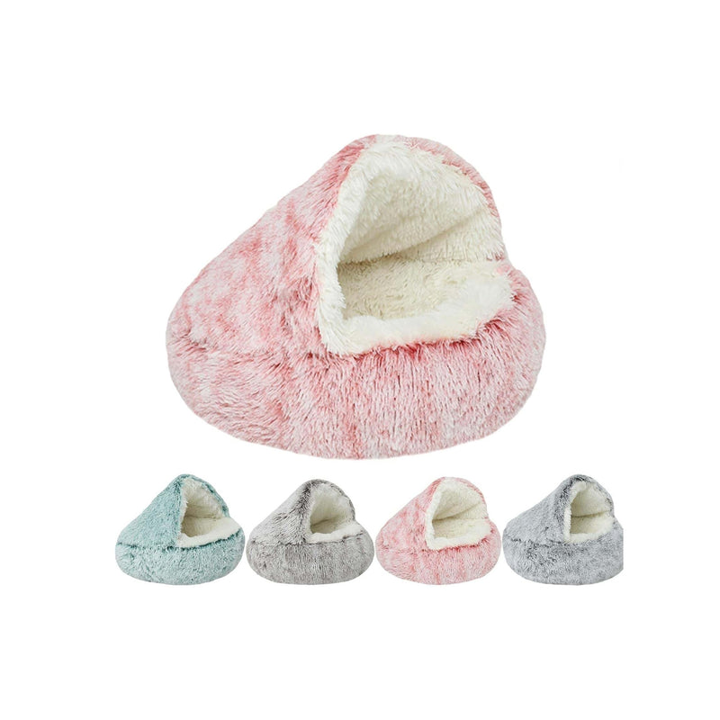 Zugo Cozy Cave Ultra-Soft Burrow Pet Bed