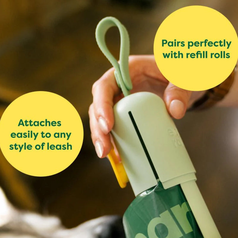 Earth Rated Poop Bag Dispenser with 15 Bags