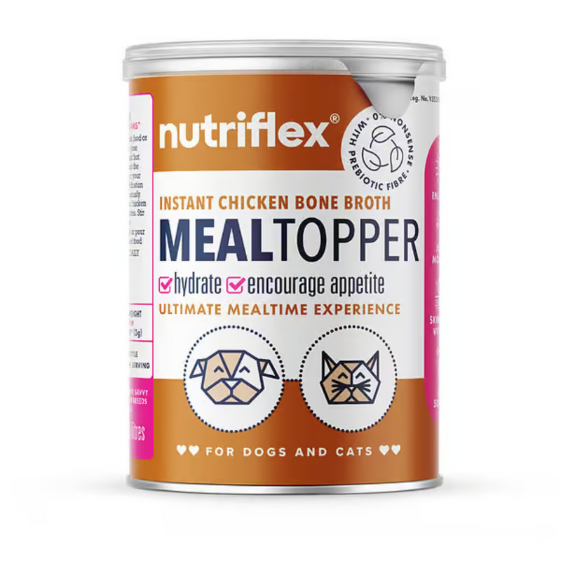 NutriFlex Chicken Bone Broth for Dogs & Cats 180g