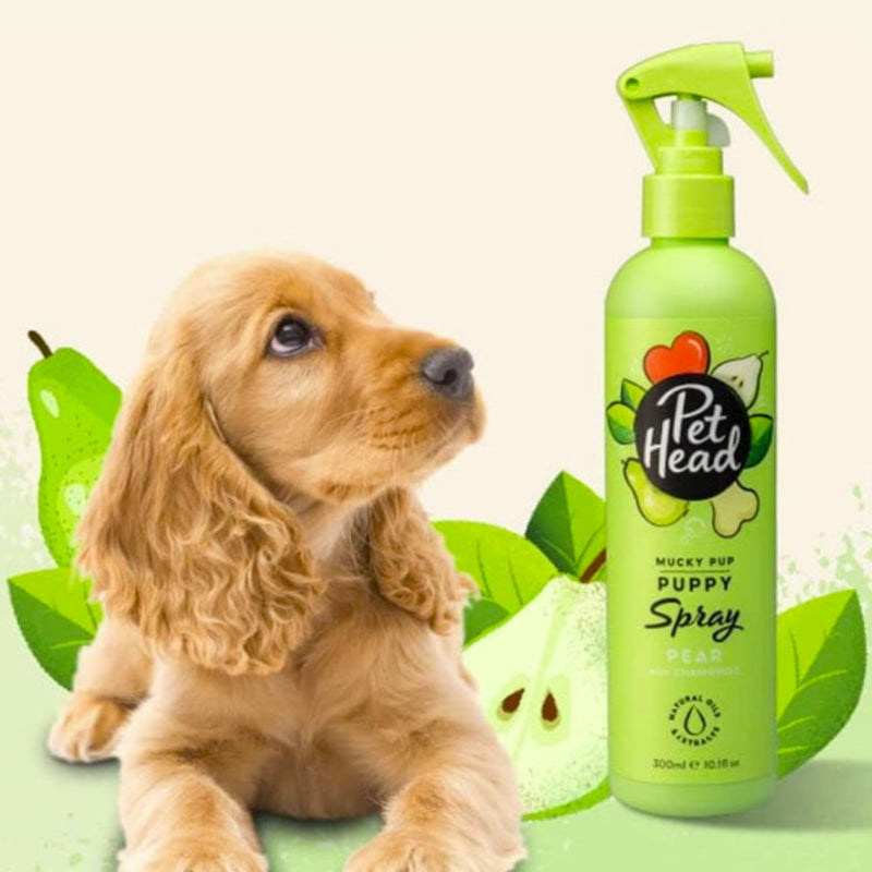 Pet Head Mucky Pup Puppy Spray Pear with Chamomile