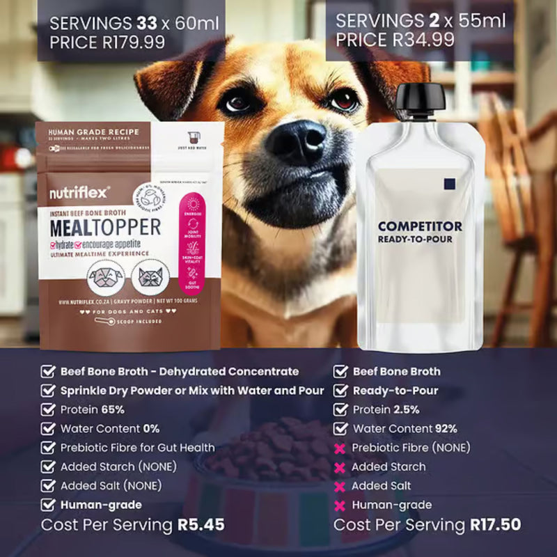 NutriFlex Bone Broth for Dogs & Cats 180g