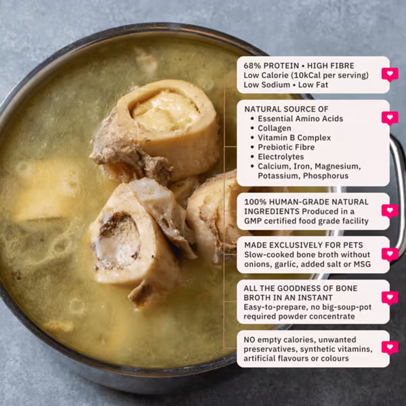 NutriFlex Bone Broth for Dogs & Cats 180g