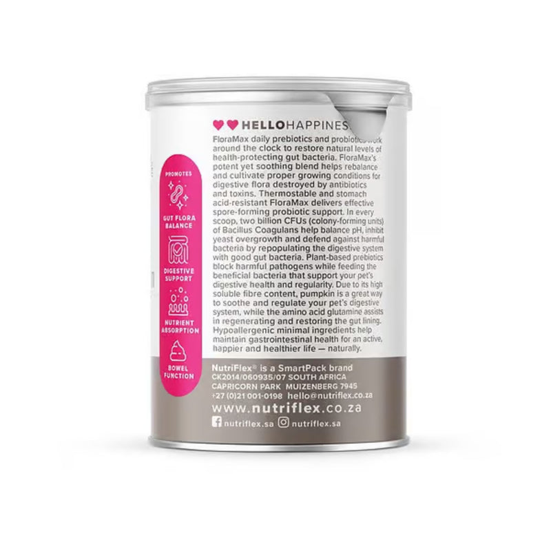 NutriFlex FloraMax Probiotic for Dogs and Cats 180g