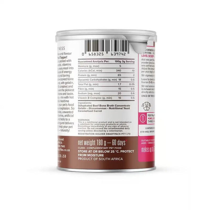 NutriFlex Bone Broth for Dogs & Cats 180g