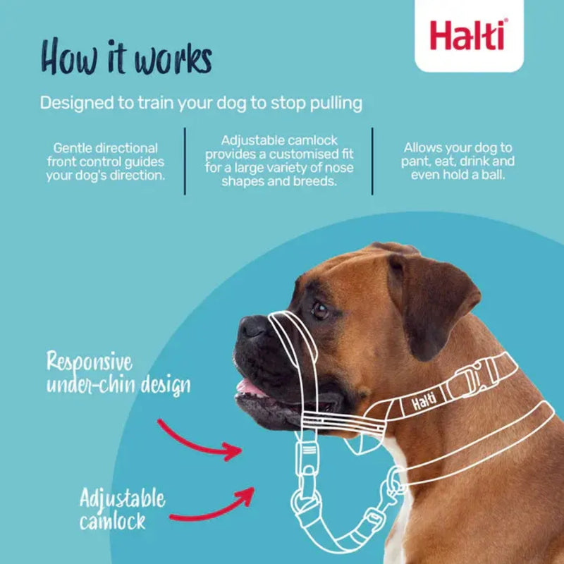 Halti OptiFit Adjustable Head Collar
