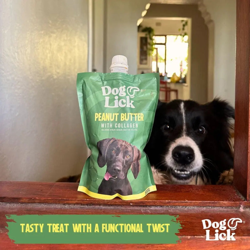 Dog Lick Peanut Butter with Collagen 500g