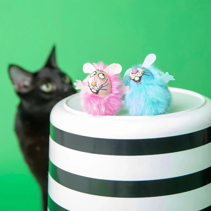 Fat Cat Classic Fluff Bunny Cat Toy