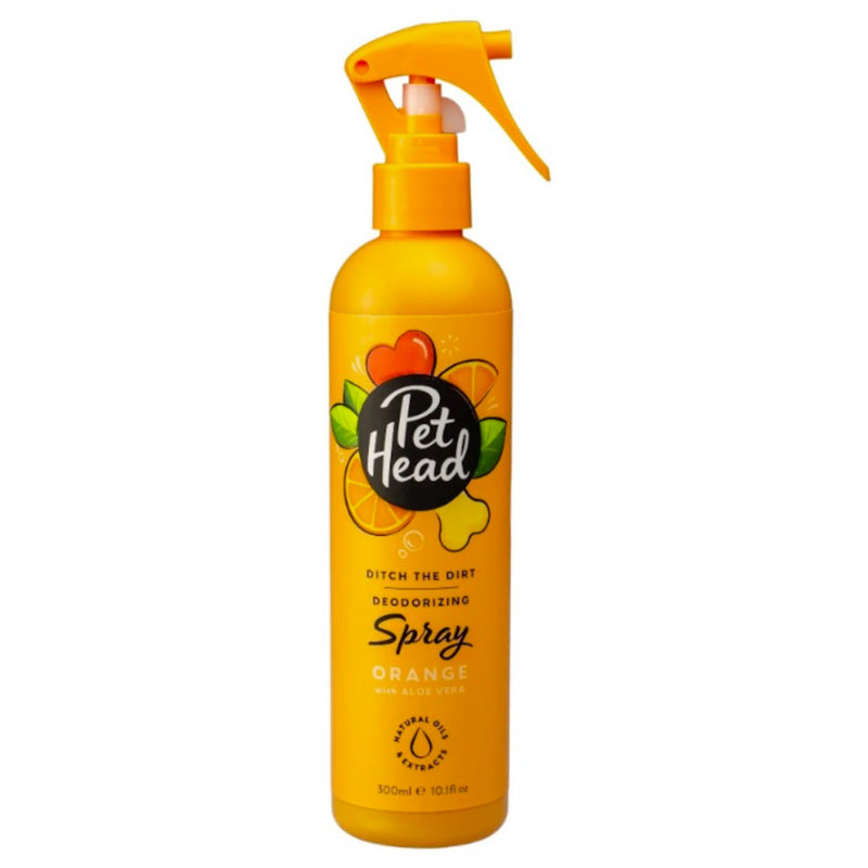 Pet Head Ditch The Dirt Deodorising Dog Spray – Orange & Aloe Vera