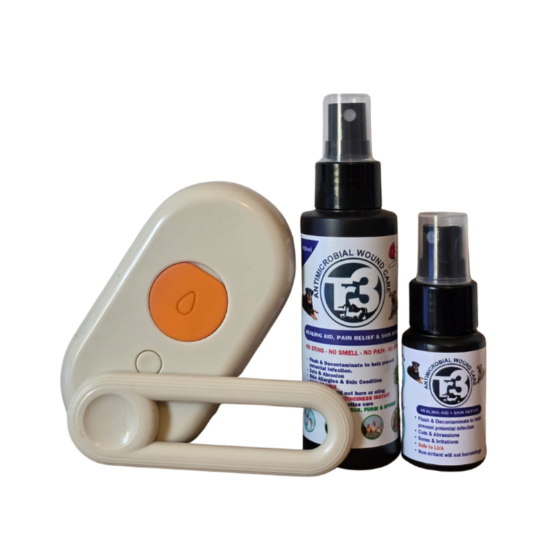 TR3 Antimicrobial Wound Spray – Colloidal Silver Topical Spray for Pets