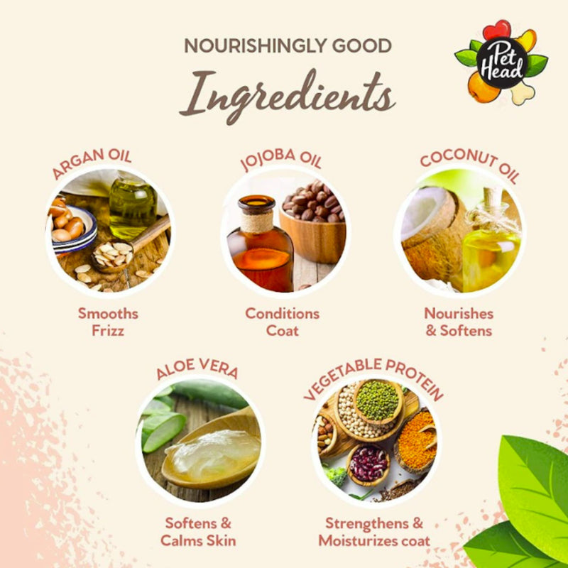 Pet Head Quick Fix Dry Clean Spray – Peach & Argan Oil, 200ml