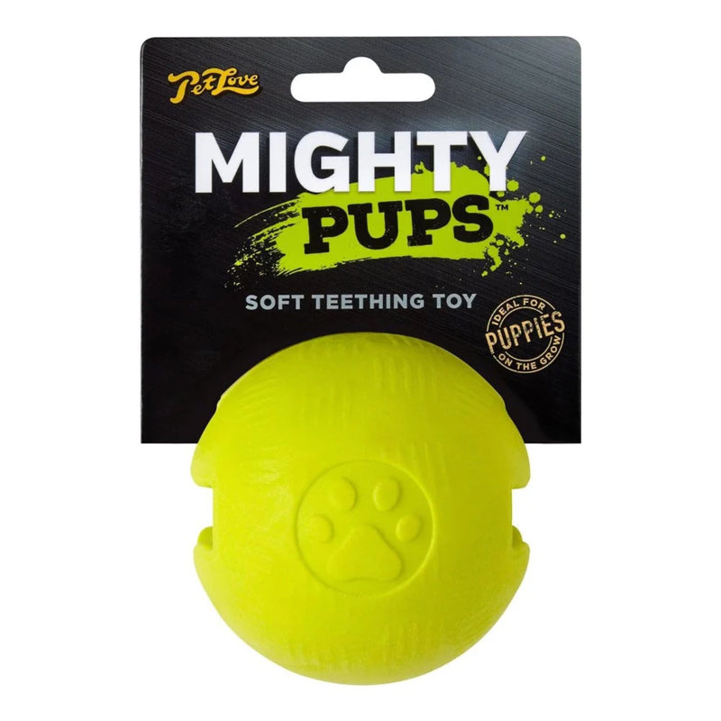PetLove Mighty Pups Foam Ball Puppy Teething Toy
