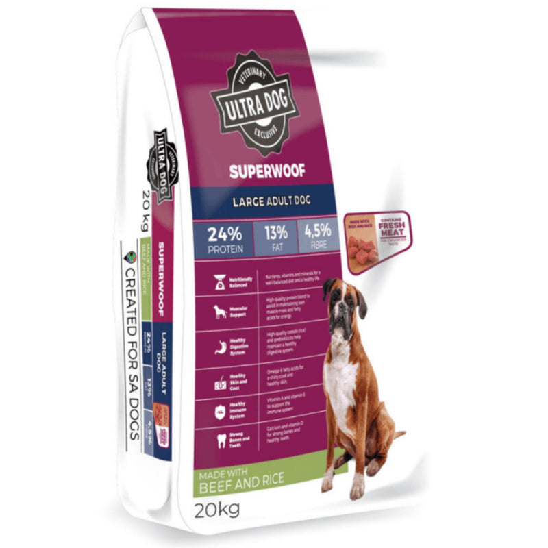Ultra Pet Superwoof Large Adult Dry Dog Food