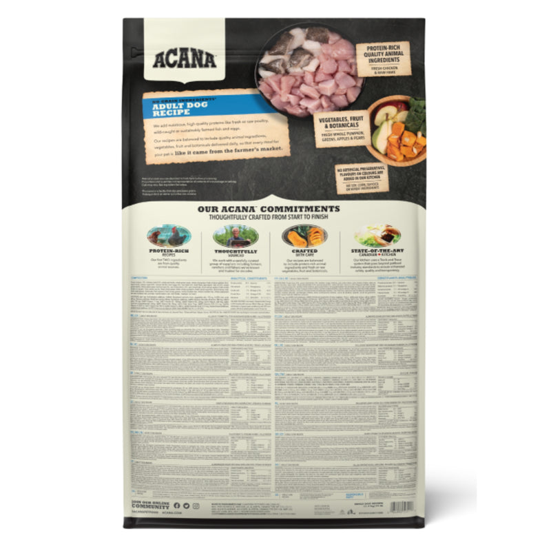 ACANA™ Adult Dog Dry Food  – Chicken, Hake