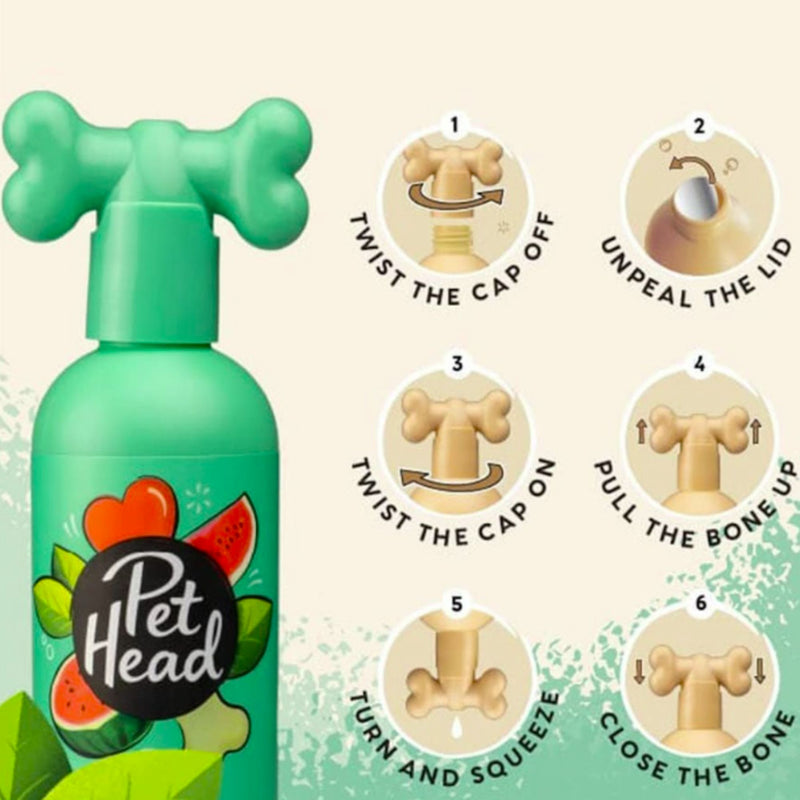 Pet Head Furtastic Knot Detangler Shampoo – Watermelon with Shea Butter