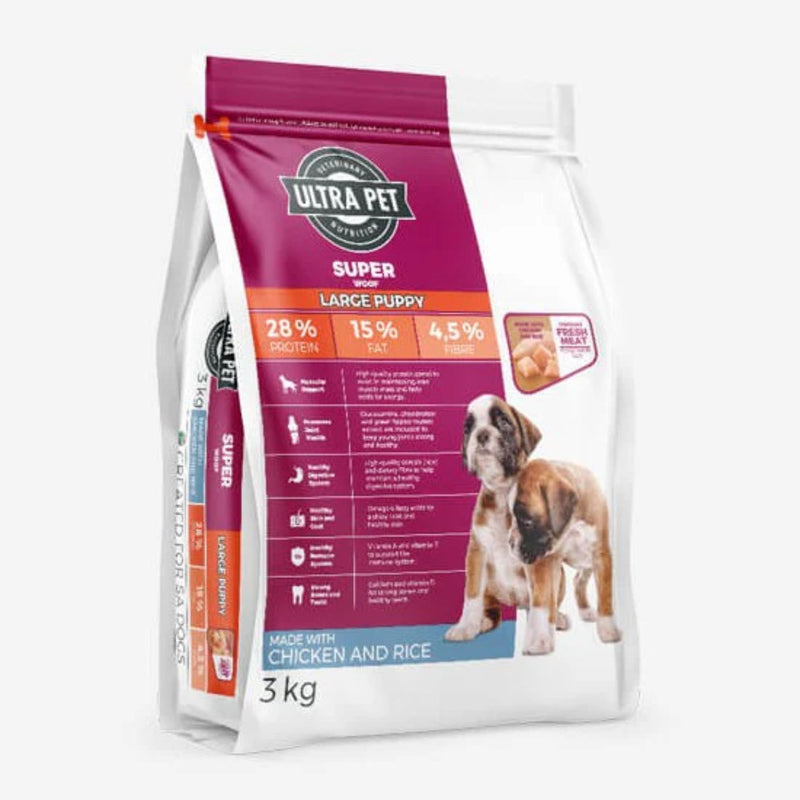 Ultra Pet Superwoof Large Puppy Chicken Dry Dog Food