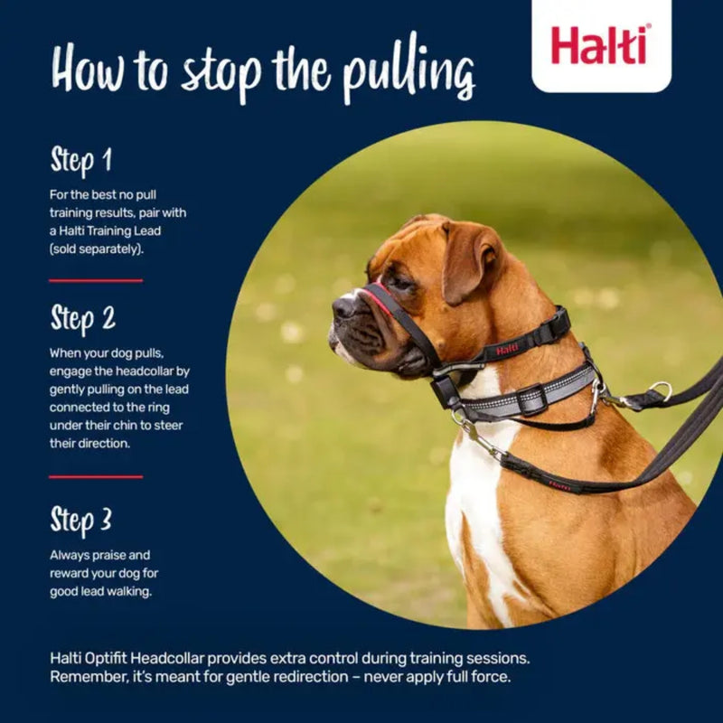 Halti OptiFit Adjustable Head Collar