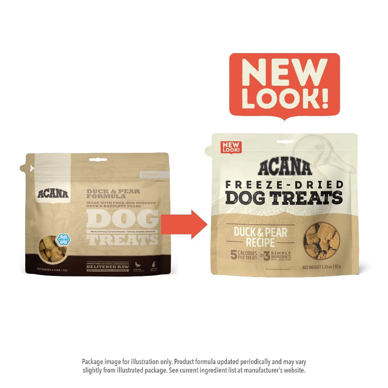 ACANA™ Duck & Pear Freeze-Dried Dog Treats – Single Protein, Grain-Free