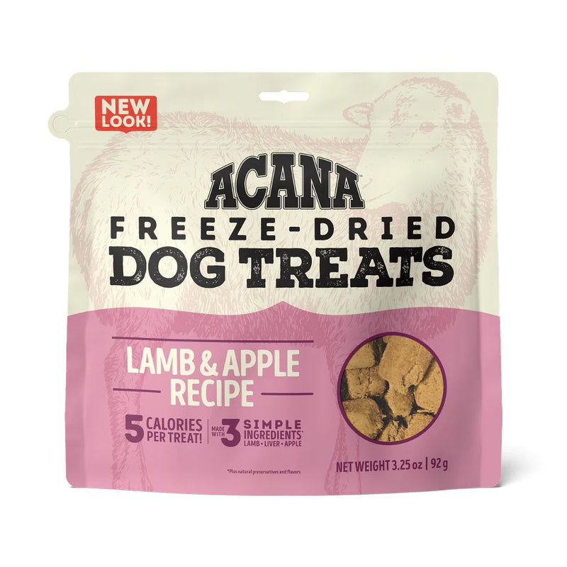 ACANA™ Lamb & Apple Freeze-Dried Dog Treats – Grass-Fed, Grain-Free, Single Protein