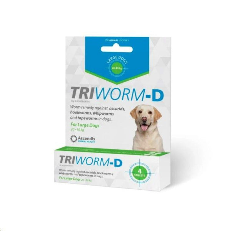 Triworm-D Broad-Spectrum Dewormer for Dogs
