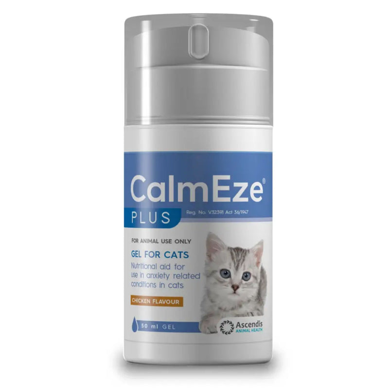 CalmEze Plus Gel for Cats 50ml Stress & Anxiety Relief