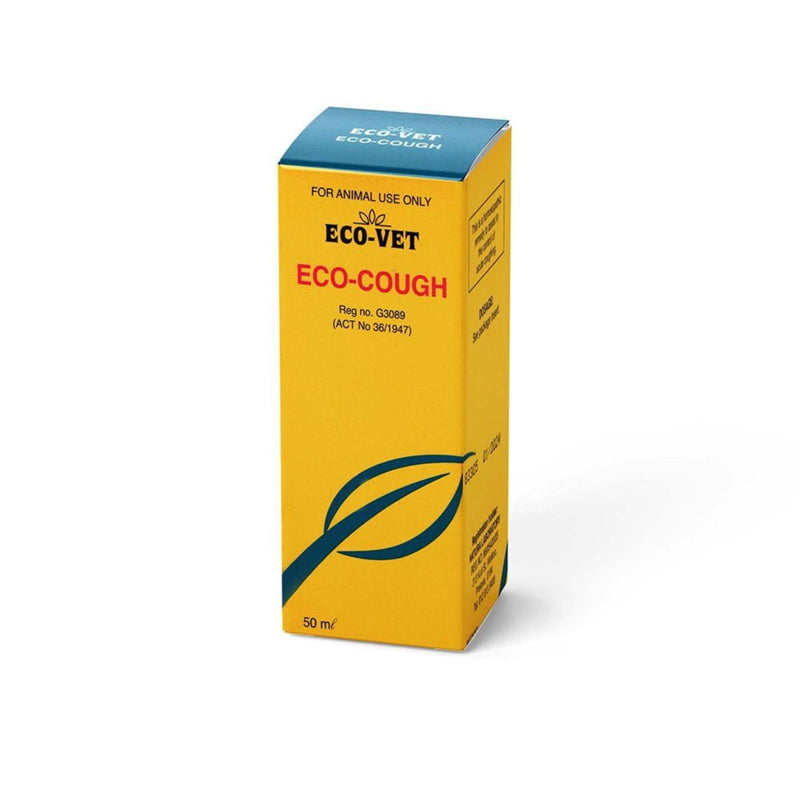 EcoVet Eco-Cough 50ml Natural Relief for Coughs & Respiratory Support