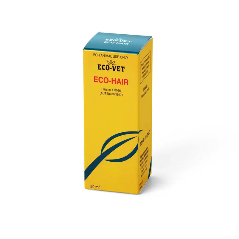 EcoVet Eco-Hair 50ml Natural Coat, Skin & Hoof Support