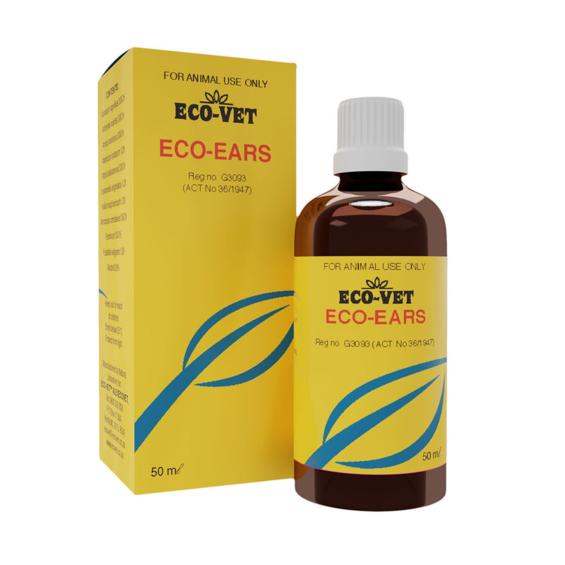 EcoVet Eco-Ears 50ml Natural Oral Remedy for Ear Health
