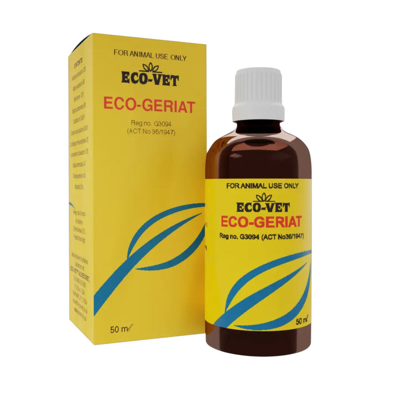 EcoVet Eco-Geriat 50ml Geriatric Tonic for Senior Pets
