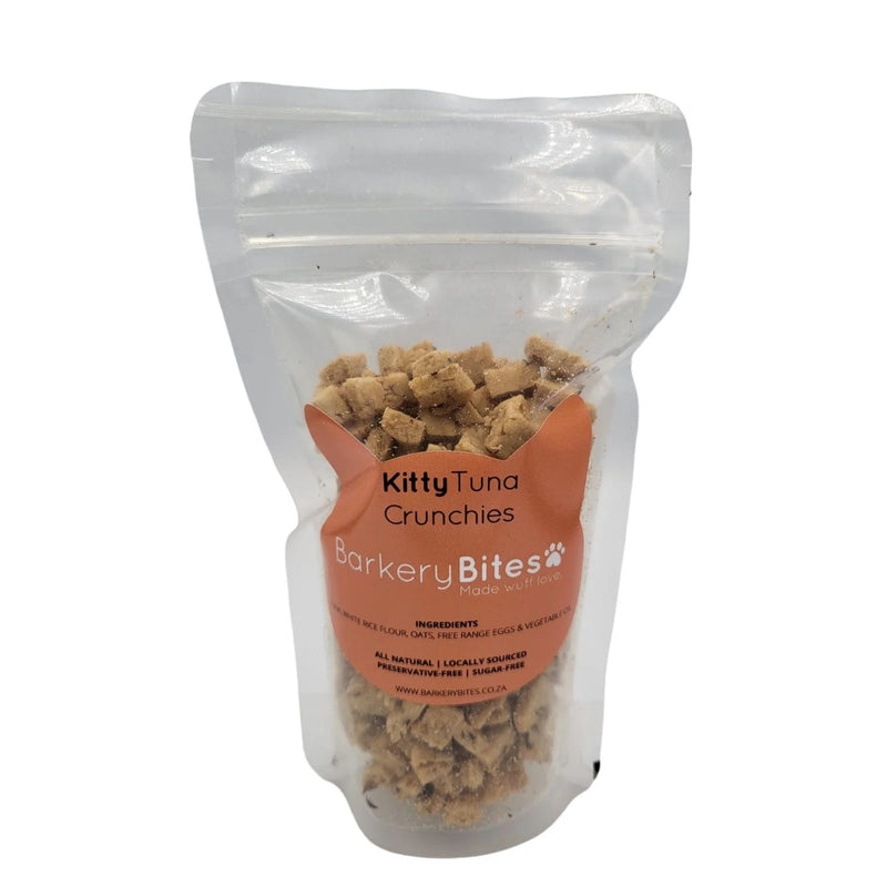 Barkery Bites Biscuit Kitty Tuna & Catnip Crunchies – 100g