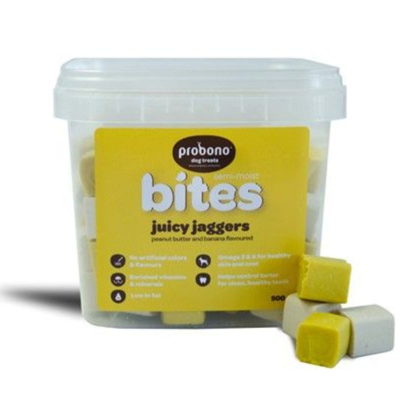 Probono Semi-Moist Juicy Jaggers Dog Treats