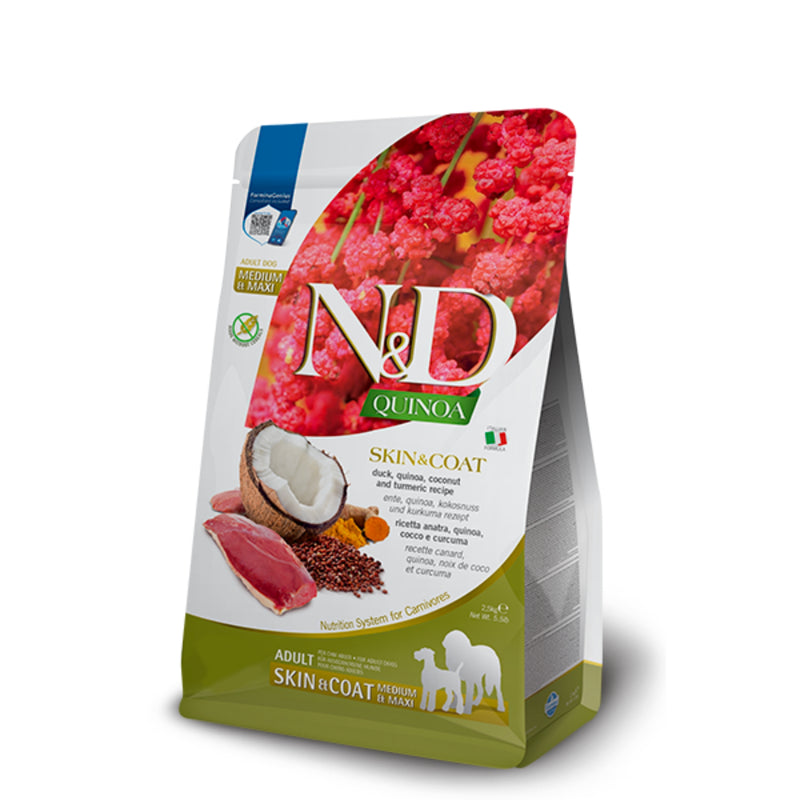 Farmina N&D Skin & Coat Duck Medium & Maxi