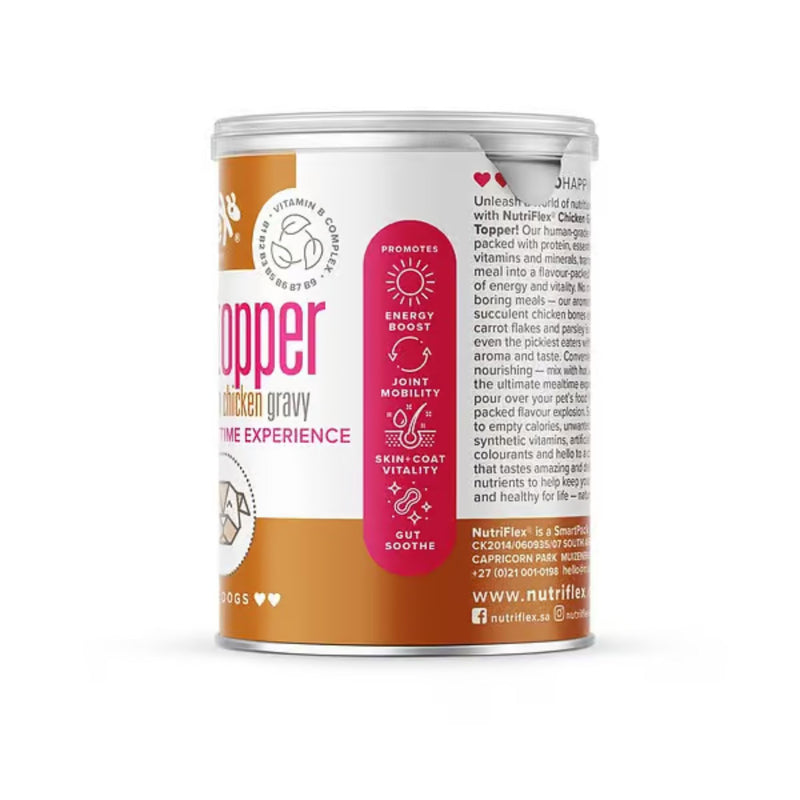 NutriFlex Chicken Bone Broth for Dogs & Cats 180g