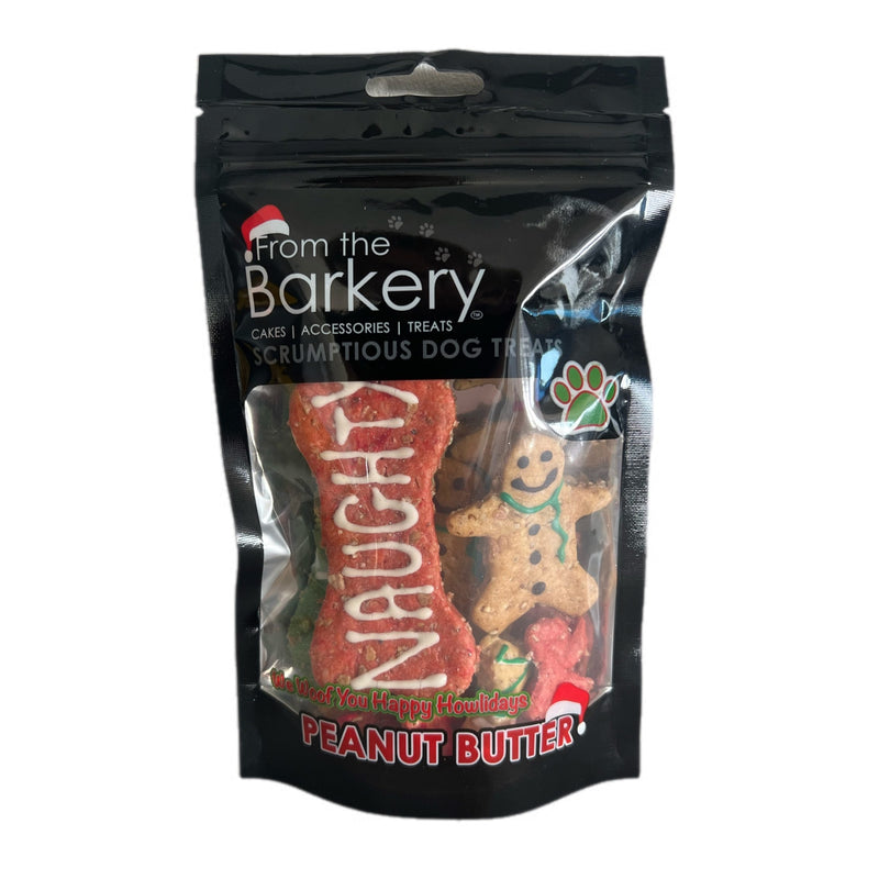 From the Barkery Santa Paws Dog Biscuits